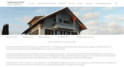 Desktop Screenshot of gaestehaus-grath.de